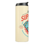 オリジナルスーパーガールヴィンテージロゴバッジ タンブラー (回転左)