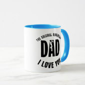 オリジナルスーパーヒーロー:私は愛するパパマグカップ マグカップ (正面右)