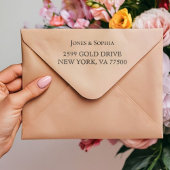 オリジナルセルフインキングゴムスタンプカスタムリターン セルフインキングスタンプ