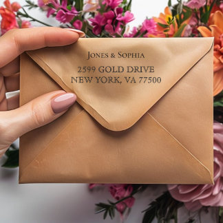 オリジナルセルフインキングゴムスタンプカスタムリターン セルフインキングスタンプ