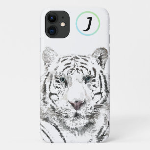 オリジナルタイガーウォーターカラー中国の〔占星術の〕十二宮図誕生日 iPhone 11 ケース