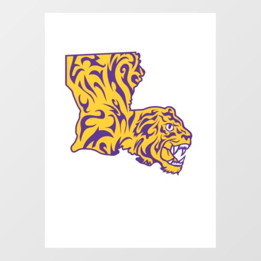 オリジナルタイガーブーツのカラー ウィンドウサイン (シート)