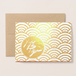 オリジナルタイガー中国のスケッチ年2022ルクスG 箔カード