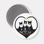 オリジナルタキシドトリオ磁石 マグネット (正面/裏面)