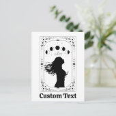 オリジナルタロットカード 名入れパーティー招待状 花嫁 卒業 ポストカード (スタンド正面)