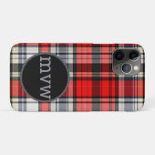 オリジナルタータン柄携帯ケース モノグラム入り Case-Mate iPhoneケース (裏面(横))