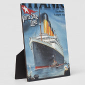 オリジナルチタンのヴィンテージポスター1912 フォトプラーク (側面)