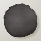 オリジナルチョークボードモノグラム結婚記念日 ラウンドクッション (裏面)