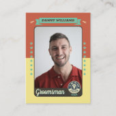 オリジナルチーム グルーム トレーディングカード, グルームの仲間へのギフト コーリングカード (正面)