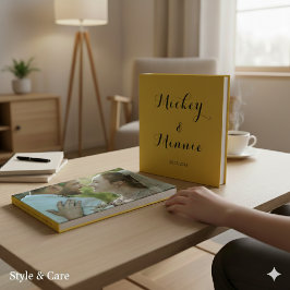 オリジナルテキストと写真付きクラシックゲストブック ゲストブック