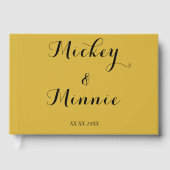 オリジナルテキストと写真付き クラシック ゲストブック (正面)