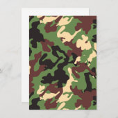 オリジナルテキストを追加 カモフラージュ メニュー (正面/裏面)