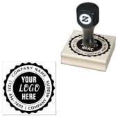 オリジナルテキストロゴ ゴム印 (押印)