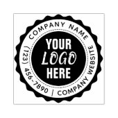 オリジナルテキストロゴ ゴム印 (インプリント)