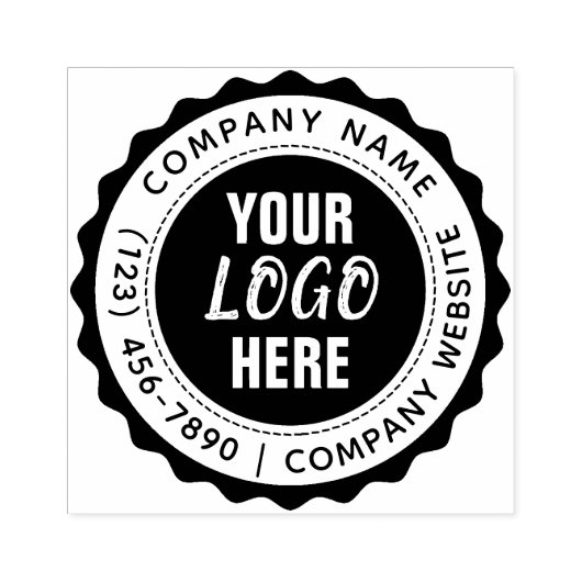 オリジナルテキストロゴ ゴム印 (インプリント)