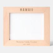 オリジナルテキスト彫刻写真 レーザー彫刻フレーム (正面)