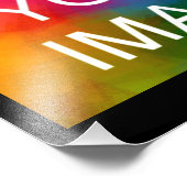 オリジナルテキスト イベント ウェディング 家族の写真またはロゴ フォトプリント            (角)