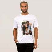 オリジナルテキスト＆写真カスタム Tシャツ (正面フル)