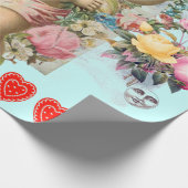 オリジナルデザイナーバレンタインデーラッピング紙 ラッピングペーパー (角)