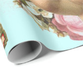 オリジナルデザイナーバレンタインデーラッピング紙 ラッピングペーパー (ロールコーナー)