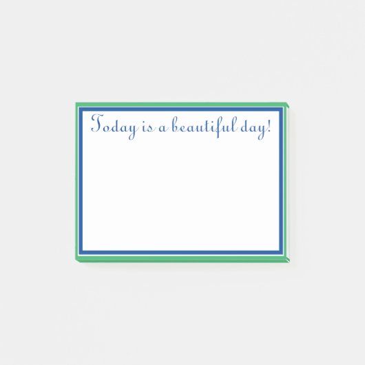 オリジナルデザインのカスタムプリント3M ポストイット (正面)