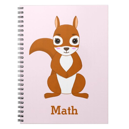 オリジナルデザインのクマノミ Pattern ノートブック (正面)