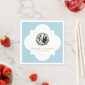 オリジナルデザインのナプキン - あなたのテキストやデザインを追加 スタンダードカクテルナプキン (インサイチュ)