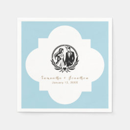 オリジナルデザインのナプキン - あなたのテキストやデザインを追加 スタンダードカクテルナプキン