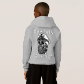 オリジナルデザインのヒゲ海賊船長ドクロ喫煙パイプ (裏面フル)