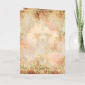 オリジナルデザインのフォトカード - 白いプードル カード (裏面)