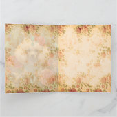 オリジナルデザインのフォトカード - 白いプードル カード (内部)