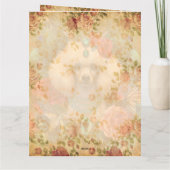 オリジナルデザインのフォトカード - 白いプードル カード (裏面)