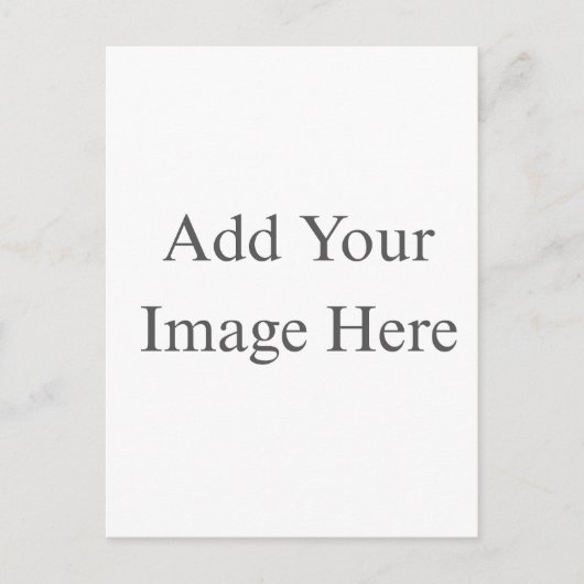 オリジナルデザインのホワイト インビテーションポストカード (正面)