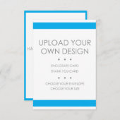 オリジナルデザインの印刷可能な返信カード、情報カード、お礼カード 出欠カード (正面/裏面)