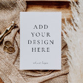 オリジナルデザインの白紙 Save the Date セーブザデート