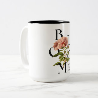 オリジナルデザインの陶器コーヒーマグ ツートーンマグカップ