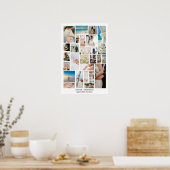 オリジナルデザインの27枚写真をカスタマイズ ポスター (キッチン)