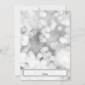 オリジナルデザインのJoy Faux ゴールドスクリプト シーズンカード (裏面)