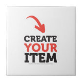 オリジナルデザインをアップロードしてCREATE-YOUR-OWN タイル (正面)
