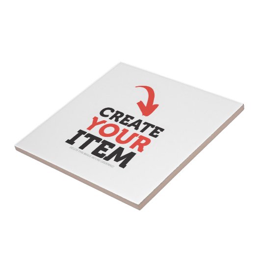 オリジナルデザインをアップロードしてCREATE-YOUR-OWN タイル (側面)