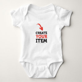 オリジナルデザインをアップロードしてCREATE-YOUR-OWN ベビーボディスーツ