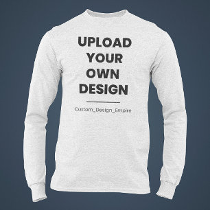 オリジナルデザインをアップロード   カスタムテンプレート Tシャツ