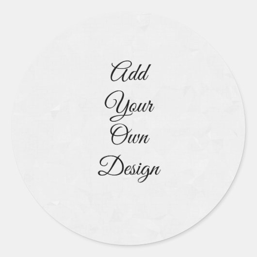 オリジナルデザインをプリント - 丸型ステッカー ラウンドシール (正面)