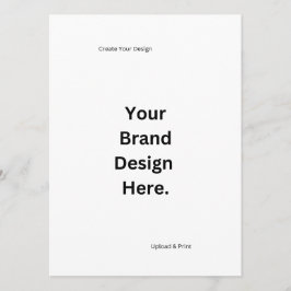 オリジナルデザインを作成してフラットメニューを印刷する メニュー