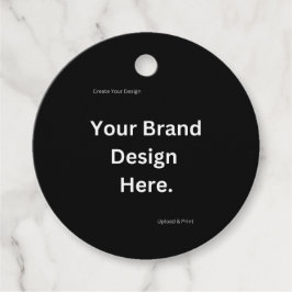 オリジナルデザインを作成してプリントしたギフトタグを作成 フェイバータグ