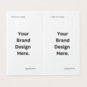 オリジナルデザインを作成して印刷する (外部フラット)