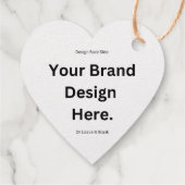 オリジナルデザインを作成して、ホイルフレーバータグを印刷 フェイバータグ (裏面)