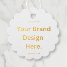 オリジナルデザインを作成して、ホイルフレーバータグを印刷