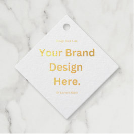 オリジナルデザインを作成して、ホイルフレーバータグを印刷 フェイバータグ