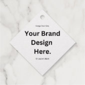 オリジナルデザインを作成して、ホイルフレーバータグを印刷 フェイバータグ (裏面)